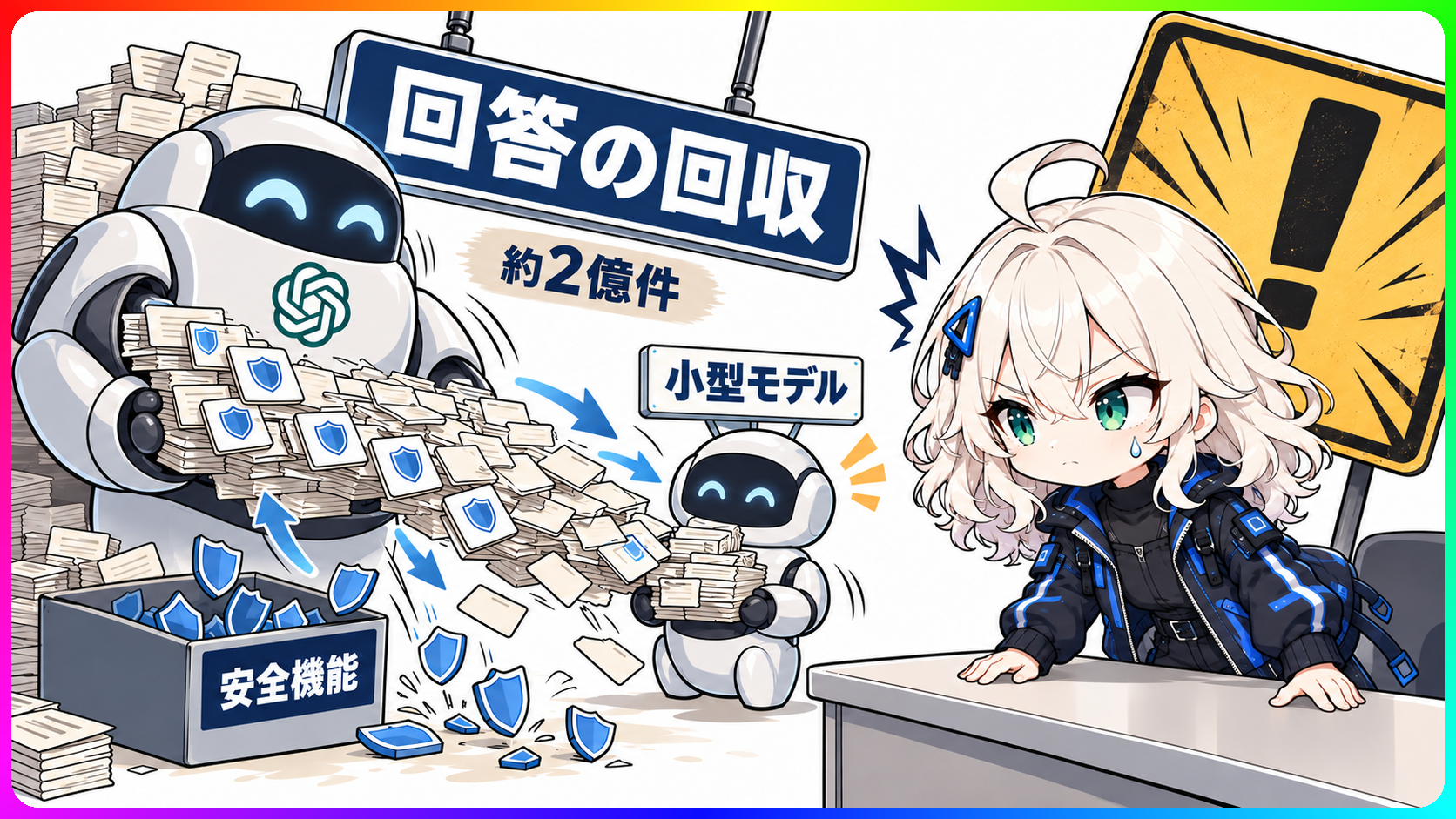 Anthropicの警告、蒸留AIに安全装置が残る保証はない